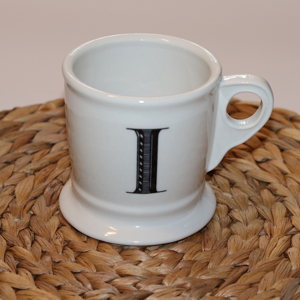Anthro monogram I mug